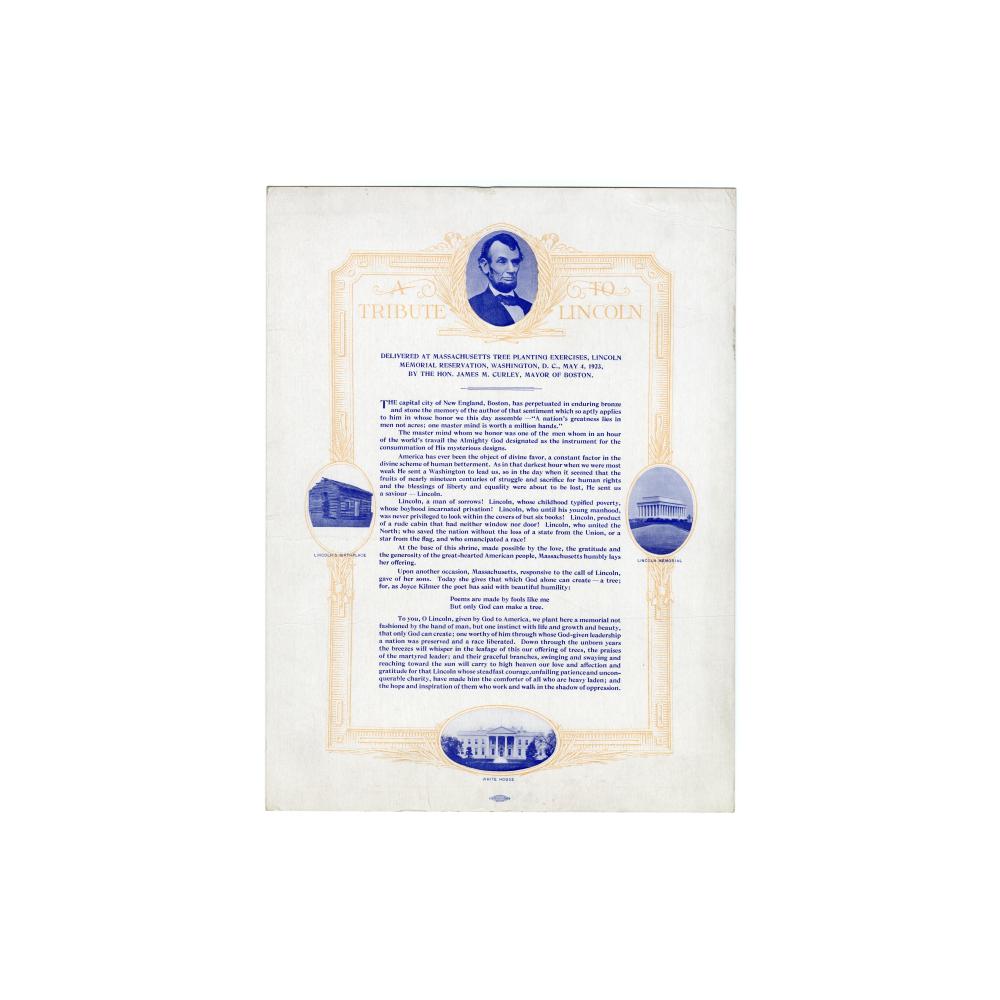 Image: Tribute to Lincoln