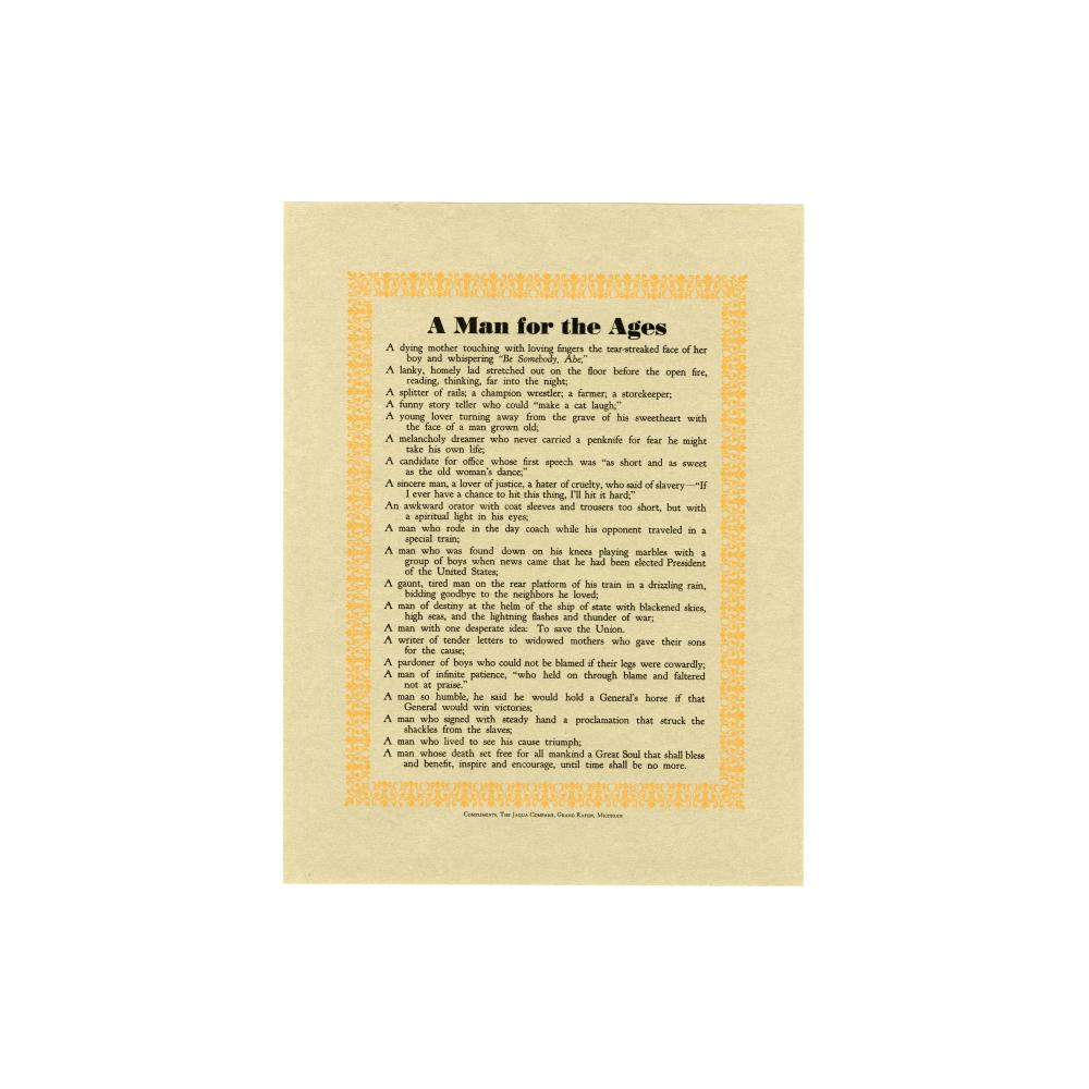 Image: Man for the Ages