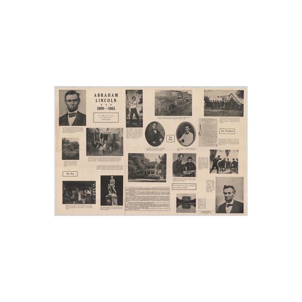 Image: Abraham Lincoln poster