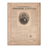 Image: Autobiography of Abraham Lincoln