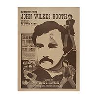 Image: An Evening with John Wilkes Booth  poster