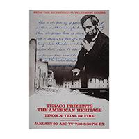 Image: Lincoln: Trial by Fire poster