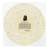 Image: New Willard Hotel paper doily