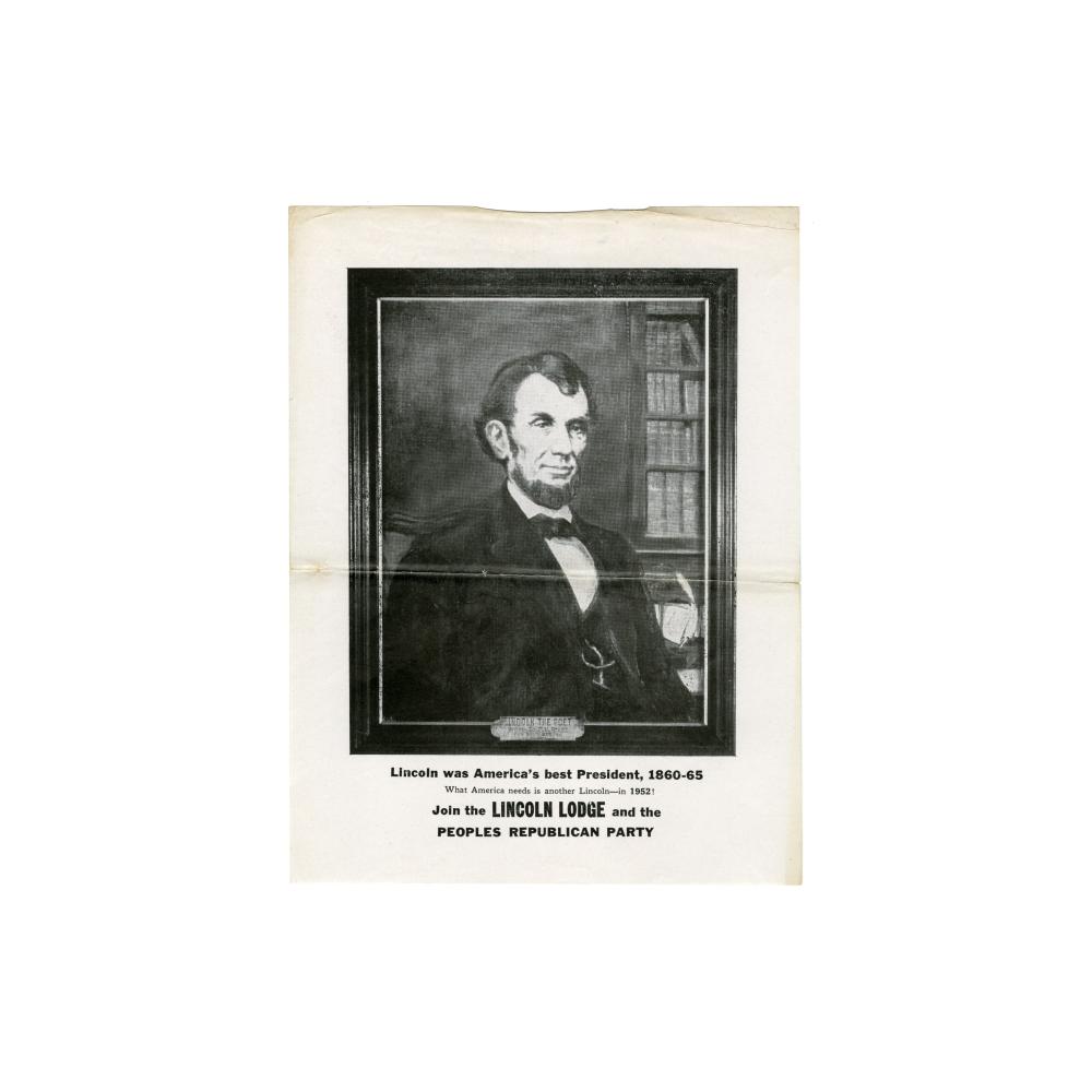 Image: Peoples Republican Party advertisement