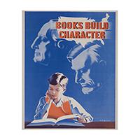 Image: Books Build Character poster