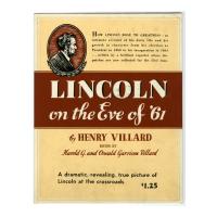 Image: Lincoln on the Eve of '61  advertisement