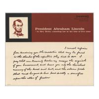 Image: Sheaffer's Presents Inspired Letters from the Pages of History  poster