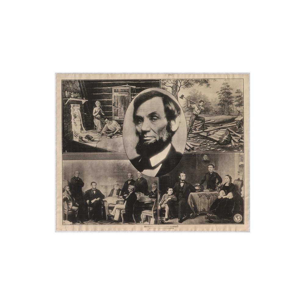 Image: Abraham Lincoln print collage