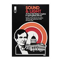 Image: Sound and Light at the Old State Capitol  poster