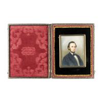 Image: President Lincoln Miniature Portrait