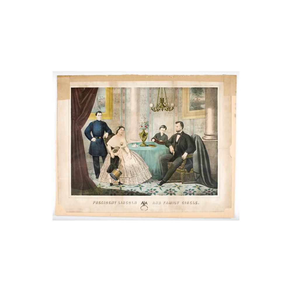 Image: President Lincoln and Family Circle