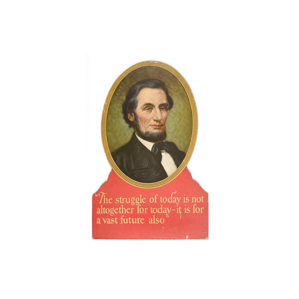 Image: President Abraham Lincoln stand-up display