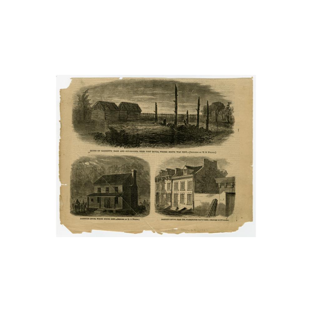 Image: Garrett's House Where Booth Died