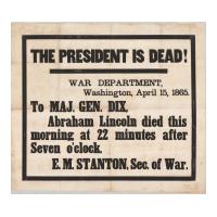 Image: President is Dead!