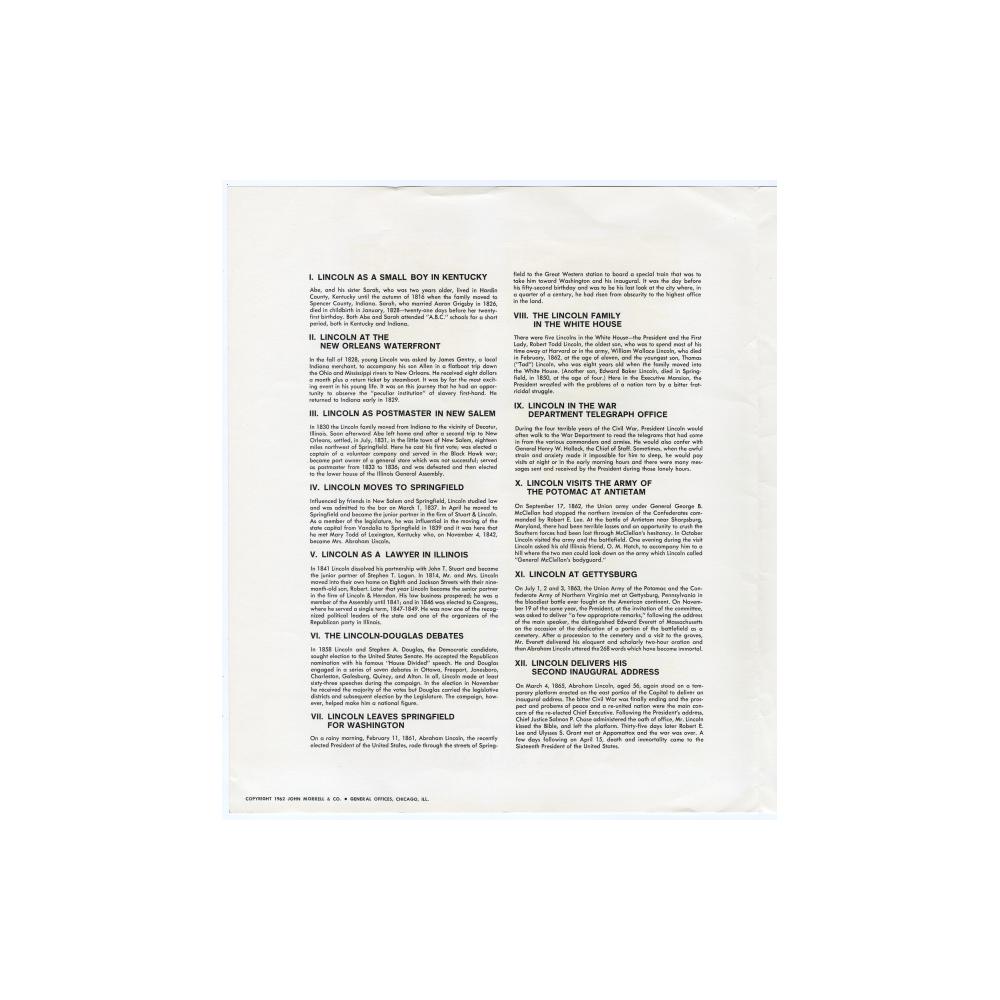 Image: Pictorial Autobiography of Abraham Lincoln