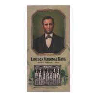 Image: 1937 Wall Calendar for Lincoln National Bank