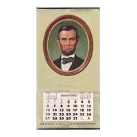 Image: 1963 Lincoln National Life Insurance Company wall calendar