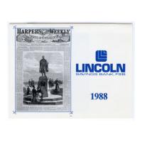 Image: 1988 Lincoln Savings Bank calendar