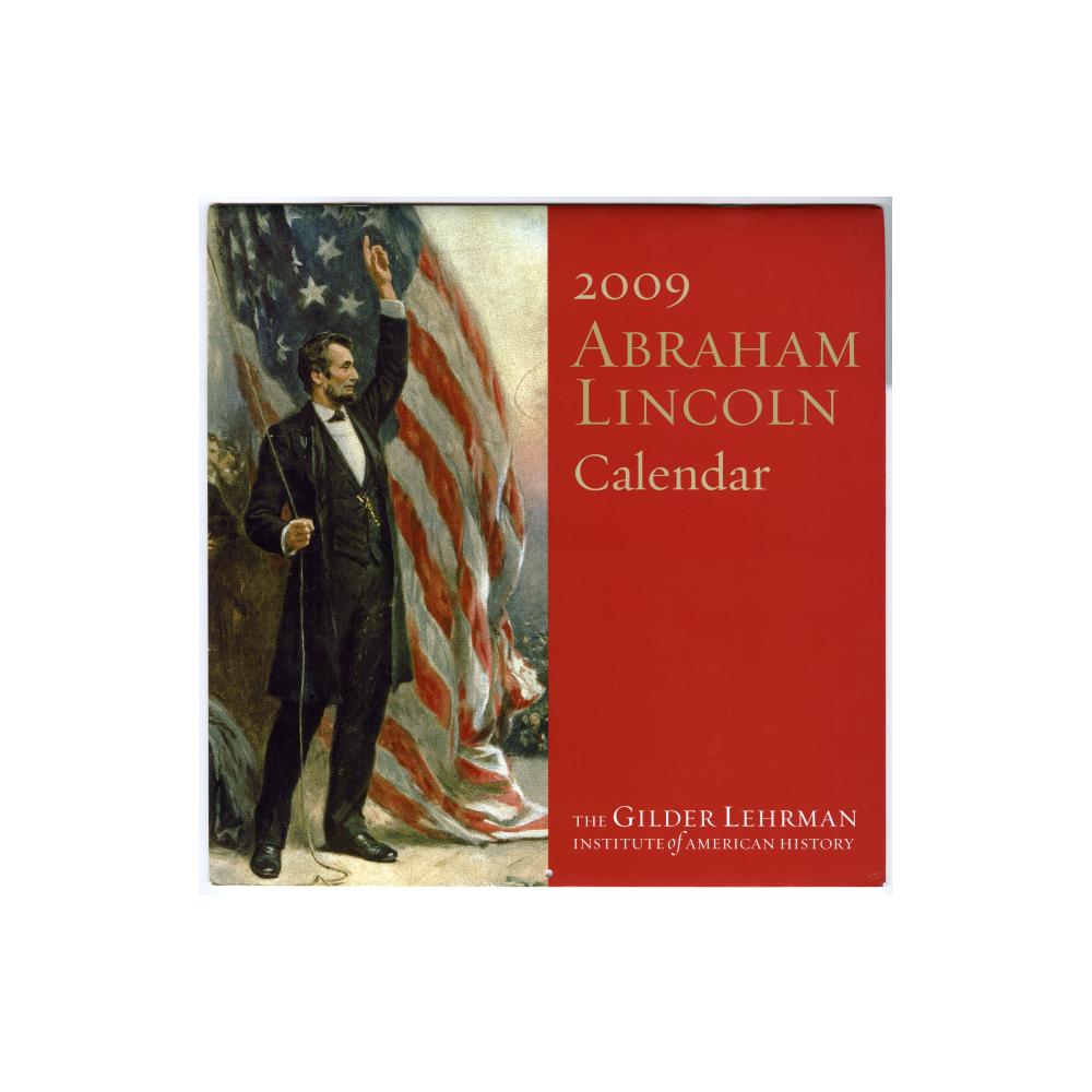 Image: 2009 Abraham Lincoln Calendar
