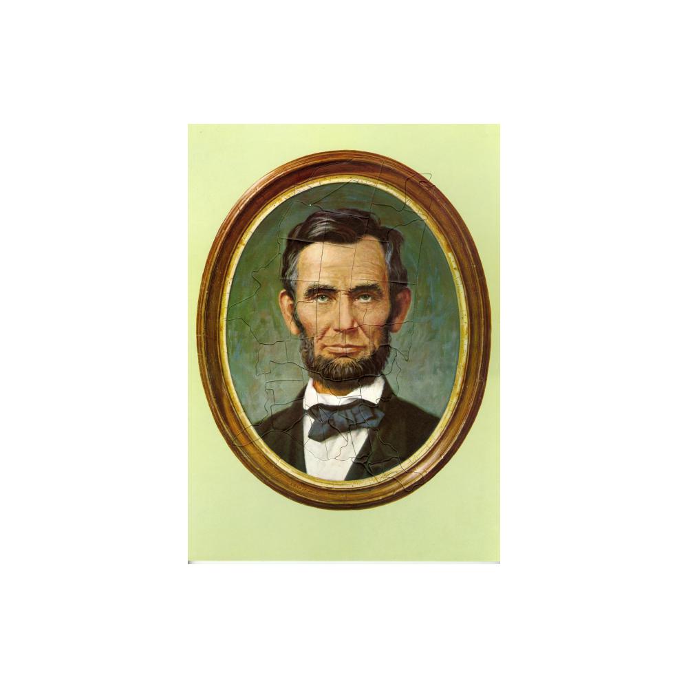 Image: President Abraham Lincoln jigsaw puzzle