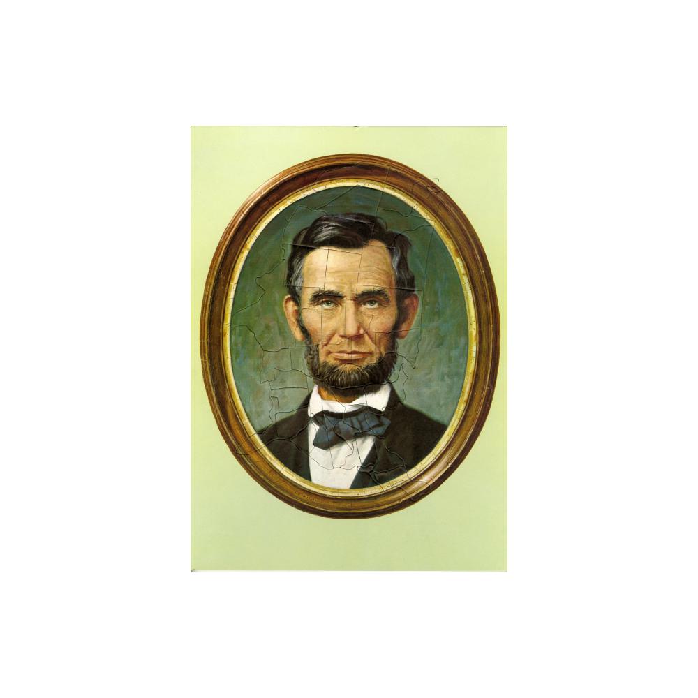 Image: President Abraham Lincoln jigsaw puzzle
