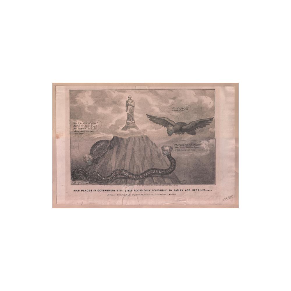 Image: High Places in Government Like Steep Rocks...