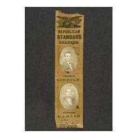 Image: Abraham Lincoln campaign ribbon