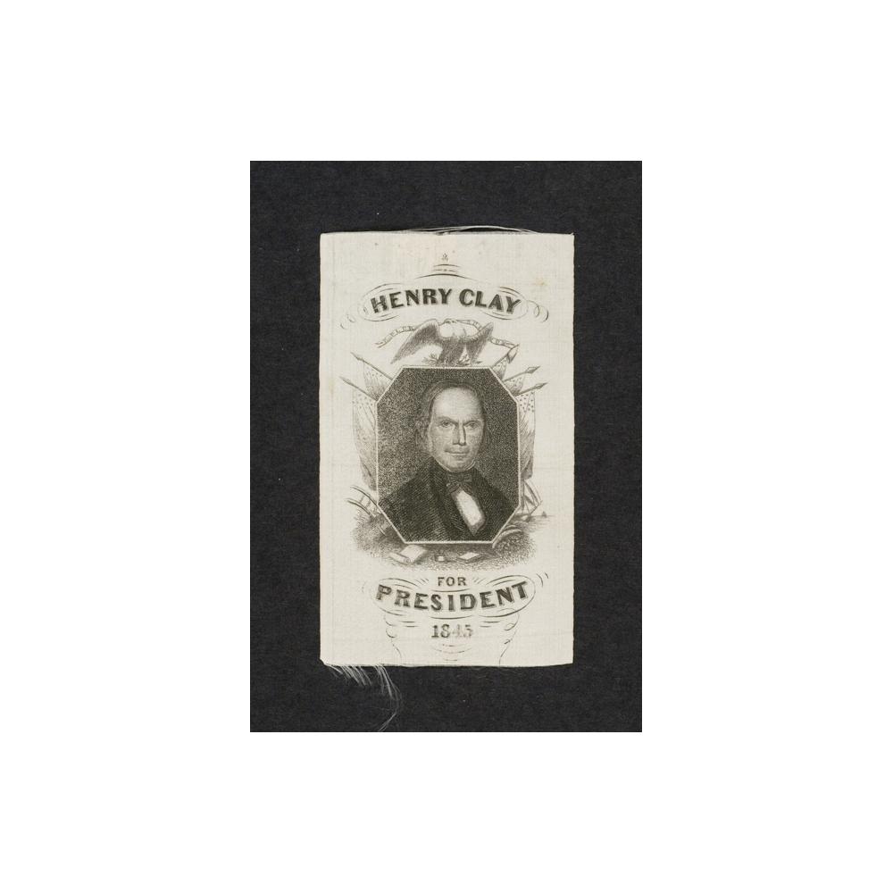 Image: Henry Clay campaign ribbon