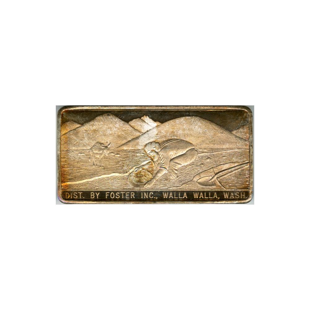 Image: Lincoln Mining Company silver bar
