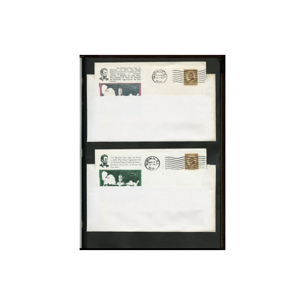 Image: Abraham Lincoln Series of Commemorative Cacheted Covers