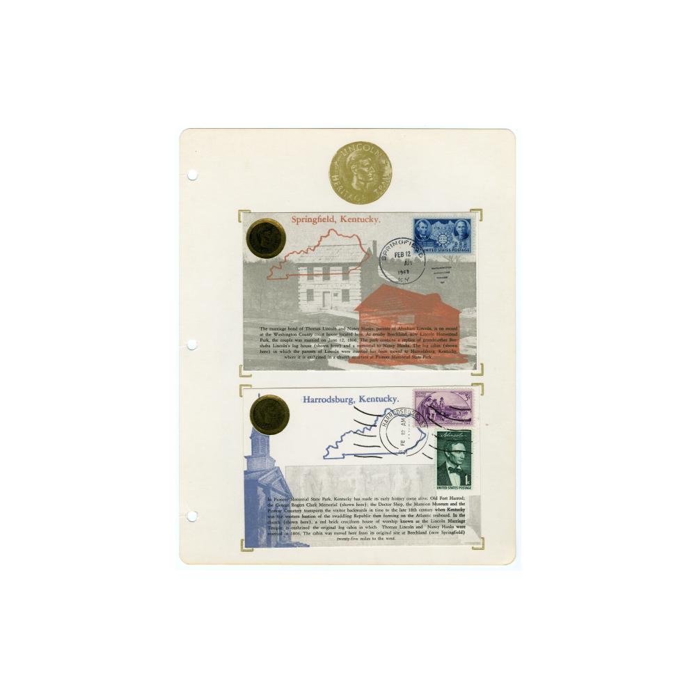 Image: Lincoln Heritage Trail Commemorative Post Cards