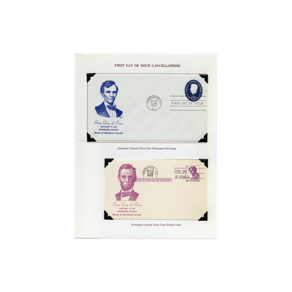 Image: Abraham Lincoln Postal Dedication Program