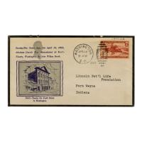 Image: Commemorative Ford's Theatre cacheted cover