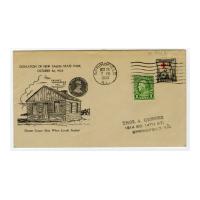 Image: Commemorative cacheted cover for New Salem State Park