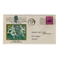 Image: Commemorative cachet for Lincoln's 1840 nomination