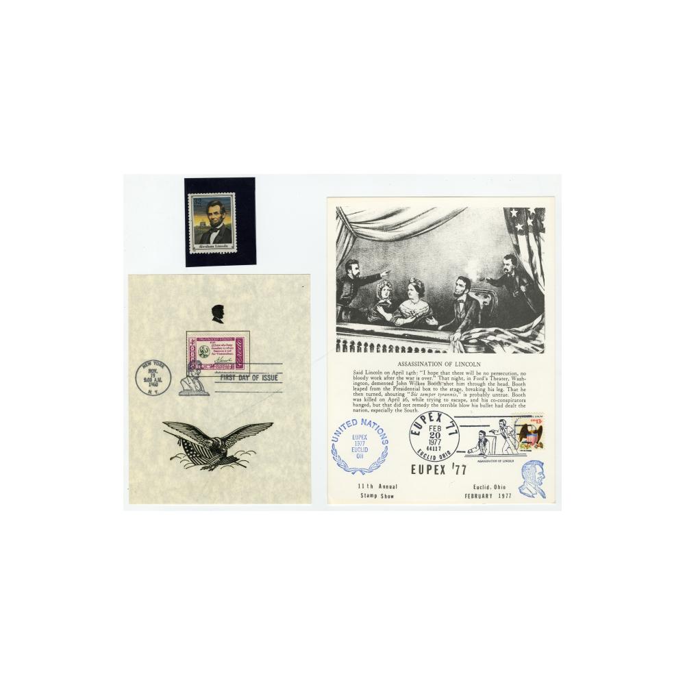 Image: Folder of Miscellaneous Philatelic Items