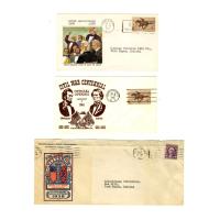 Image: Folder of Civil War Commemorative Cacheted Covers