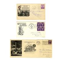 Image: Folder of Lincoln-related Commemorative Cacheted Covers