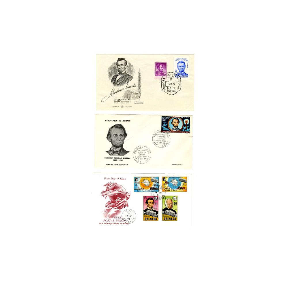 Image: Folder of philatelic items from foreign countries A-H