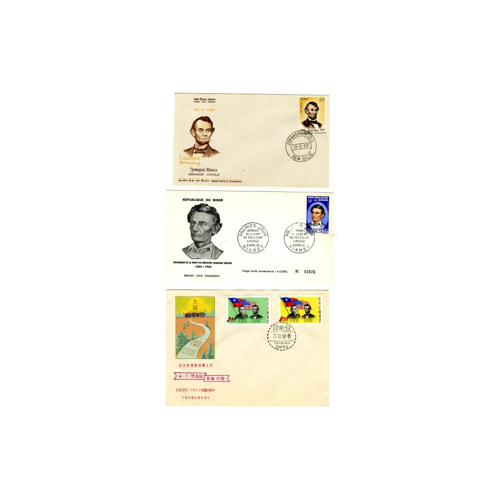 Image: Folder of philatelic items from foreign countries I-Z