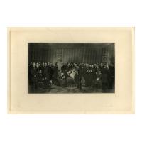 Image: Engraving of Lincoln Deathbed Scene