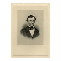 Image: Beardless Abraham Lincoln engraving