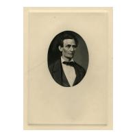 Image: Beardless Abraham Lincoln engraving