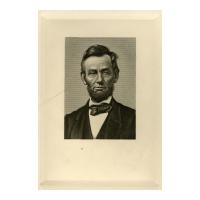 Image: President Abraham Lincoln engraving