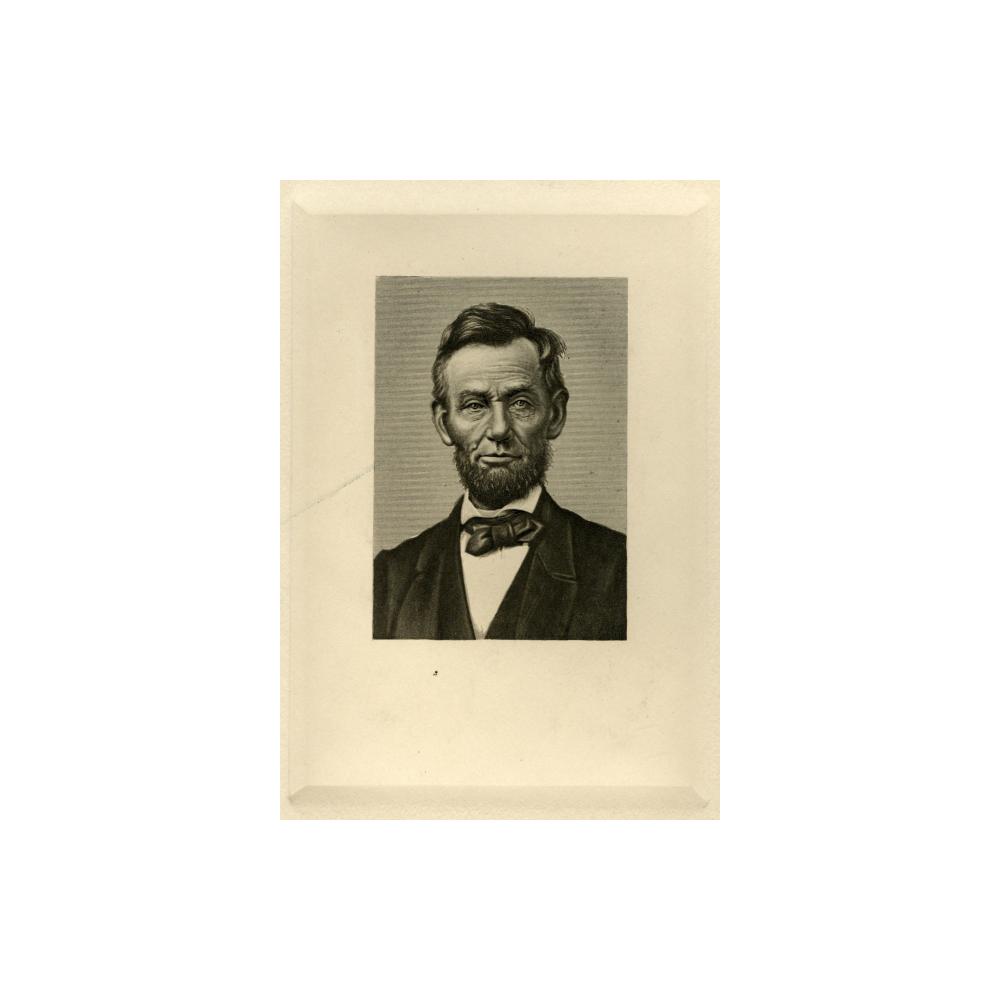 Image: President Abraham Lincoln engraving