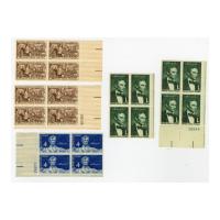 Image: Lincoln stamp blocks