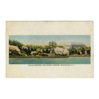 Image: Lincoln Memorial and Cherry Blossoms, Washington, D. C.