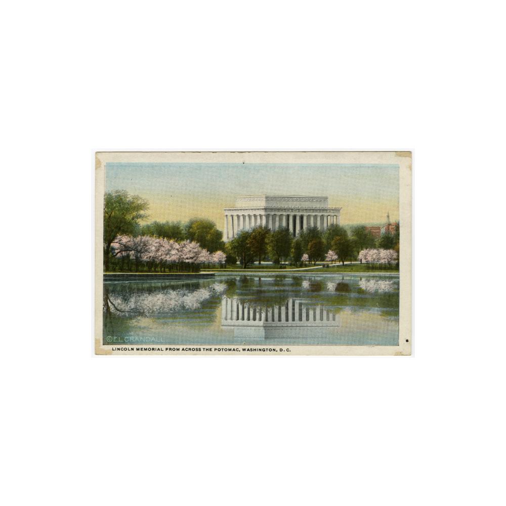 Image: Lincoln Memorial from Across the Potomac, Washington, D. C.