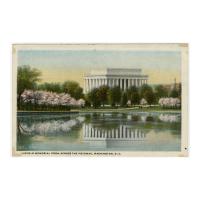 Image: Lincoln Memorial from Across the Potomac, Washington, D. C.