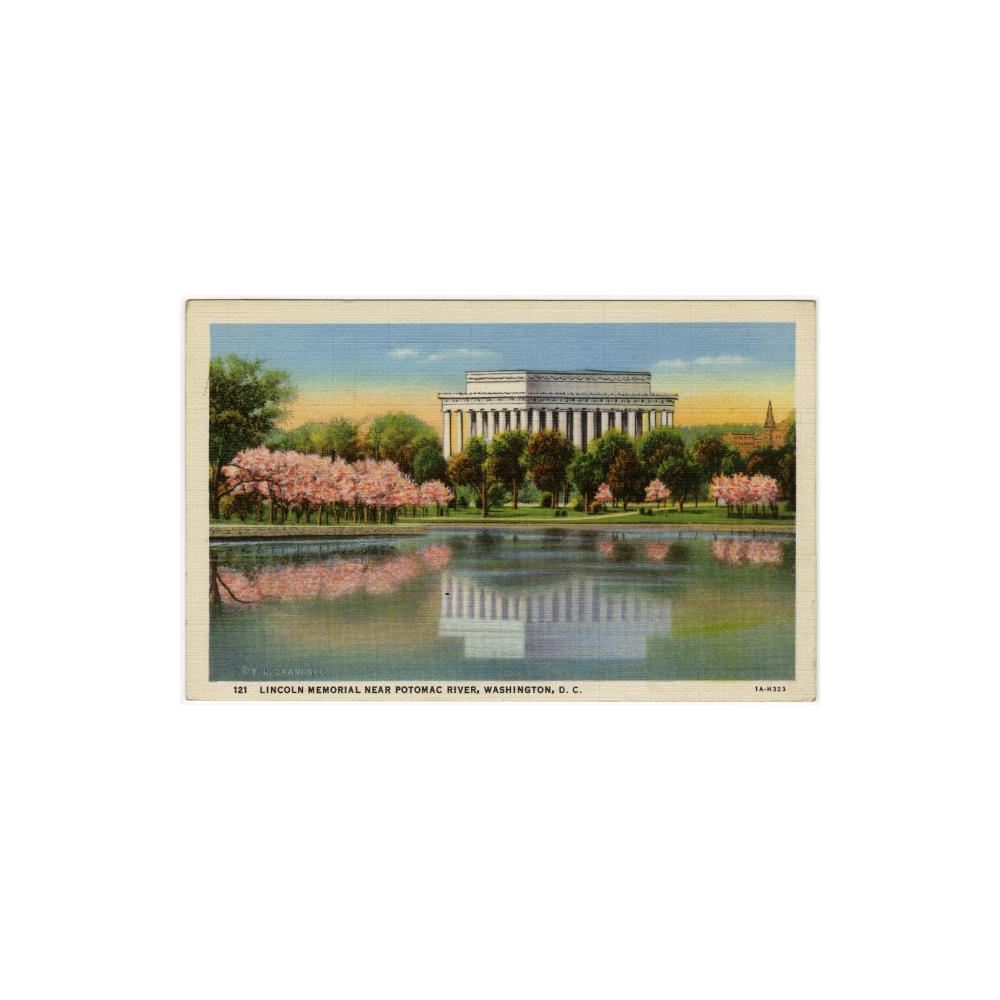 Image: Lincoln Memorial Near the Potomac River, Washington, D. C.